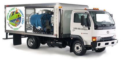 Vortex 7000 Carpet Cleaning System Truck